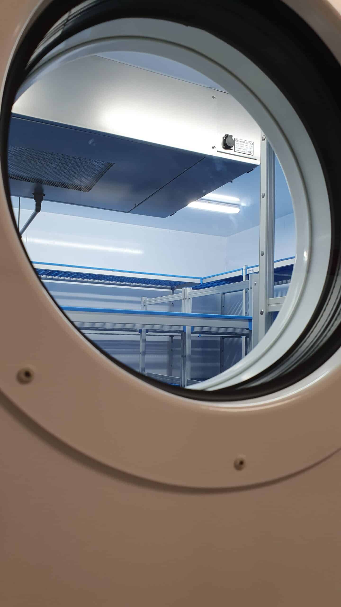 Walk-in-Klimakammer für große Prüfvolumen